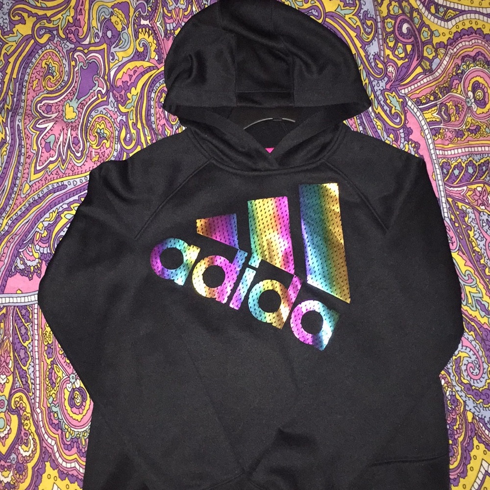 Black adidas hoodie